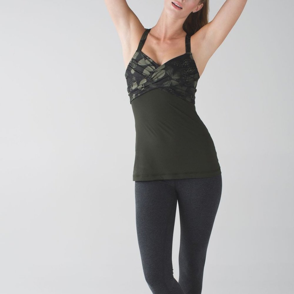 Lululemon Wrap It Up Tank X Cross Butterfly Racer - Picture 5 of 10